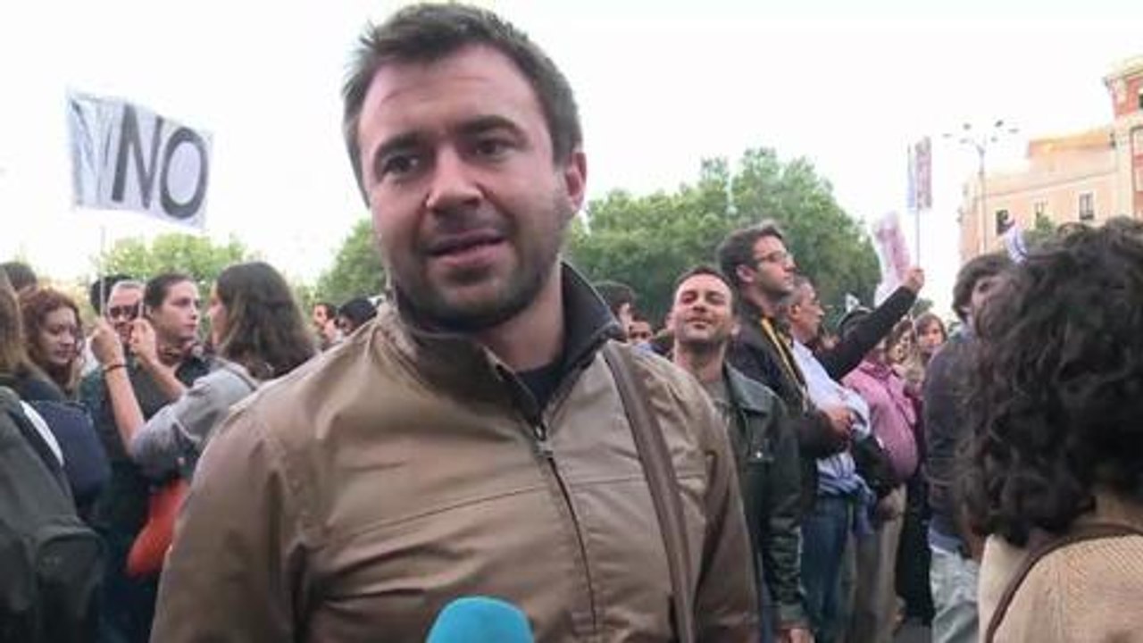 Espagne: nouvelle manifestation des indignés à Madrid