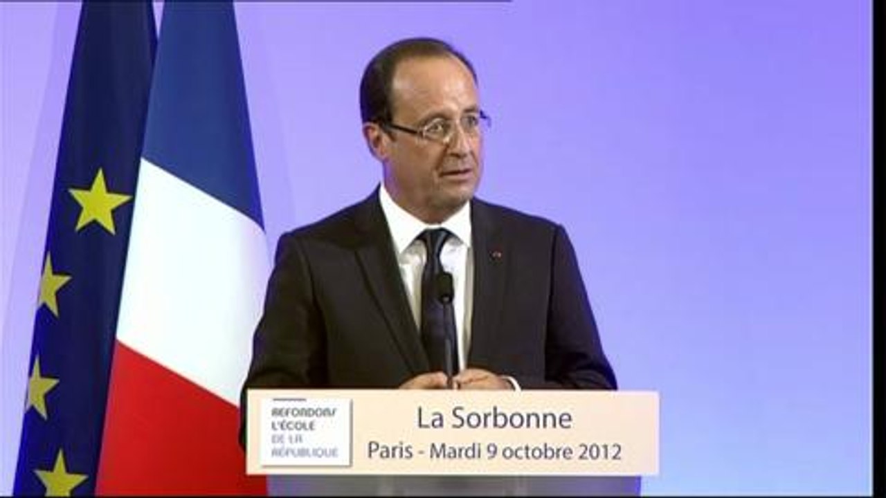 Hollande pour la semaine de 4,5 jours et les devoirs à l'école