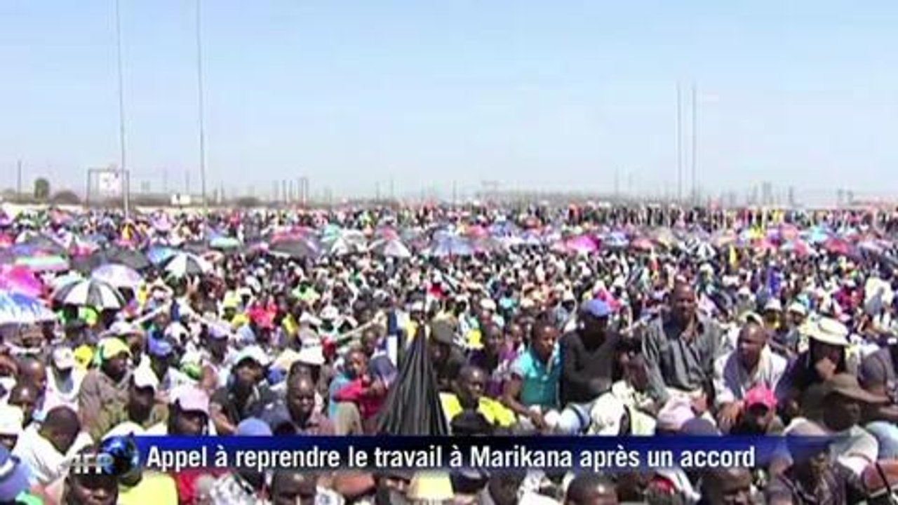 Afrique du Sud: vers la fin du conflit à Marikana