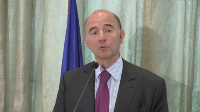 Grèce: déclarations à Athènes de Pierre Moscovici