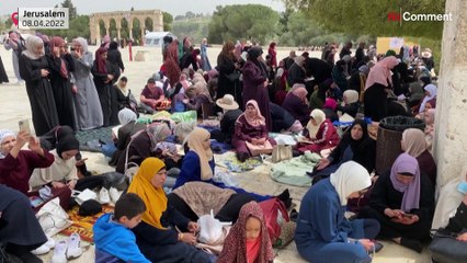 Jérusalem-Est : première grande prière du vendredi du mois du ramadan sous haute surveillance