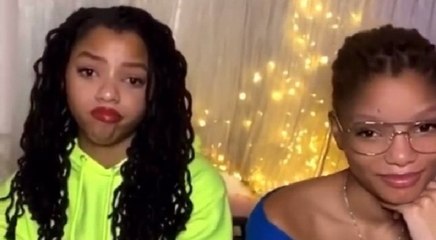 Halle Bailey trends on Twitter after it looks like she laughed at a fan who was crying on IG Live
