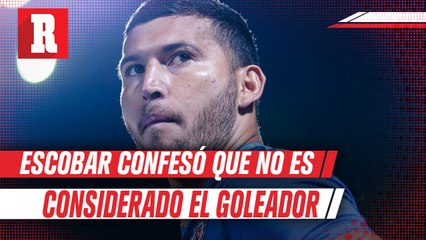 Escobar confesó que no es considerado el goleador por el plantel de la Máquina