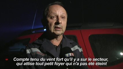 Incendies en Haute-Corse, attisés par des vents violents