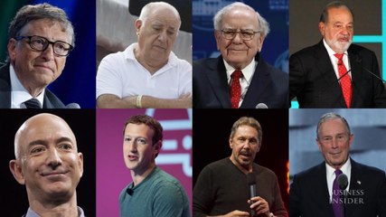 Ces 8 hommes détiennent autant d'argent que la moitié de la population mondiale la plus pauvre