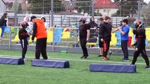 Drei ukrainisch Kids finden bei den Junior Tigers Freunde und ein sportliches Zuhause