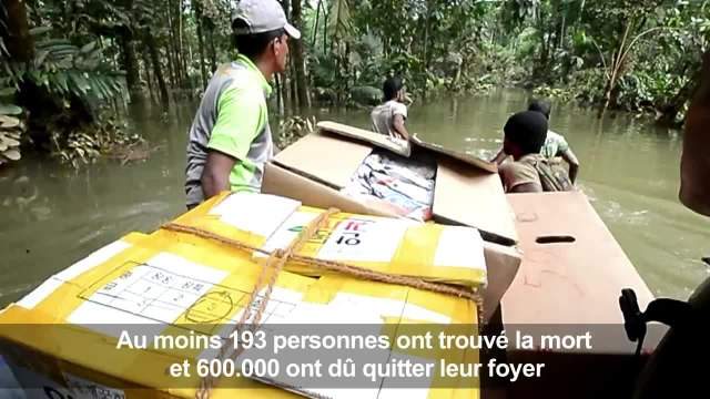 Sri Lanka: l'armée vient au secours des victimes des inondations