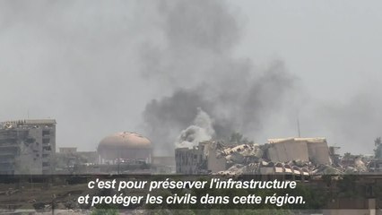 Les forces irakiennes bombardent l'EI à Mossoul-ouest
