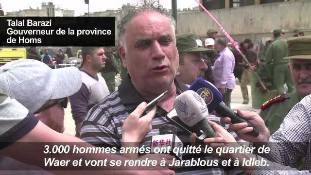 Syrie: évacuation des rebelles de Waer, leur dernier fief à Homs