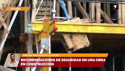 Recomendaciones de seguridad en una obra en construcción
