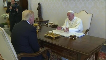 Donald Trump rencontre le pape François au Vatican