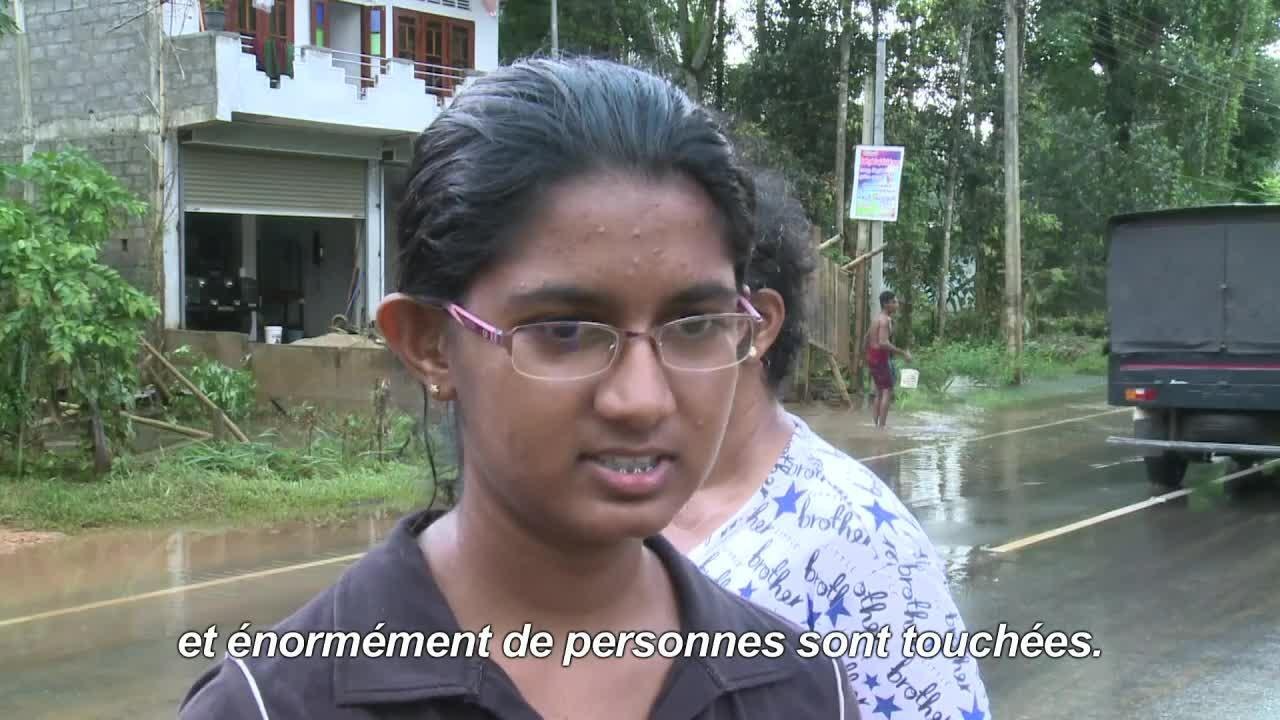 Inondations au Sri Lanka: 146 morts, 500.000 déplacés