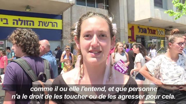 Marche des salopes à Jérusalem contre les violences sexuelles