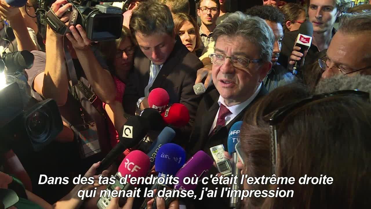 Mélenchon : "le PS a été écarté par les électeurs, pas par moi"