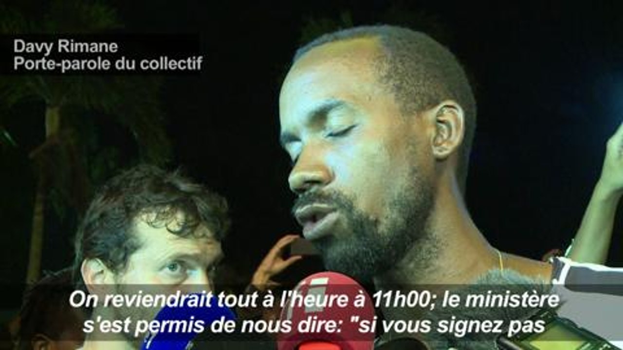 Guyane: négociations suspendues