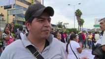 Mexique: manifestation pour les 43 étudiants disparus