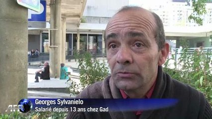 Les salariés de Gad en colère à Rennes