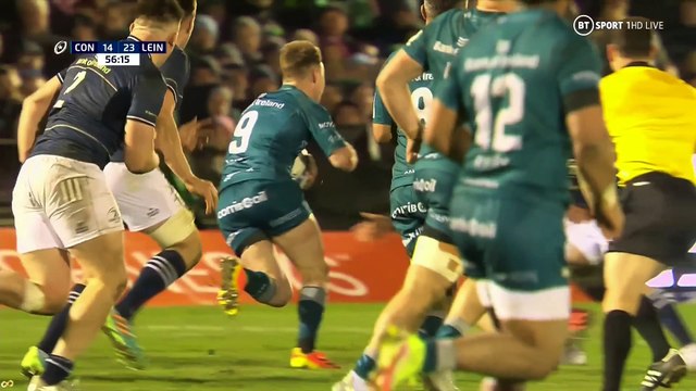 Jamison Gibson-Park Yellow-Carded for dangerous play on Kieran Marmion 2022-04-08