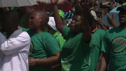Afrique du Sud: hommage aux mineurs de Marikana tués en 2012