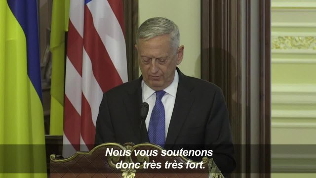 Les Etats-Unis continueront d'aider l'armée ukrainienne (Mattis)