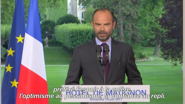 E. Philippe: les électeurs ont préféré l'espoir à la colère