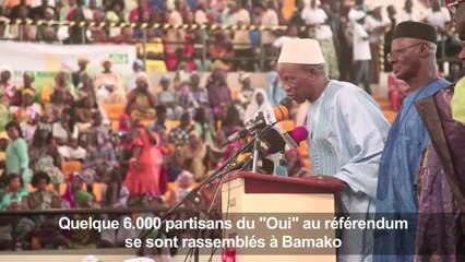 Les Maliens manifestent pour la révision de la Constitution