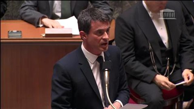 Fichage des élèves à Béziers: réaction de Valls à l'Assemblée