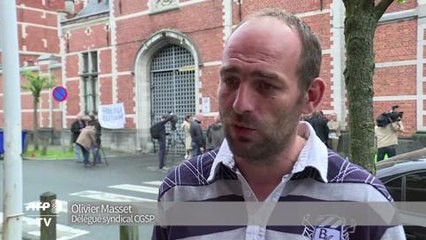 Les surveillants de prison belges en grève, l'armée en renfort