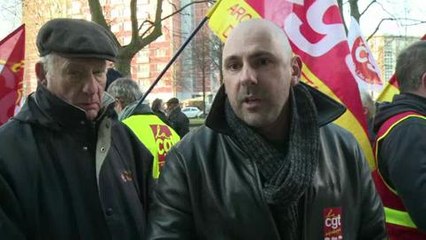 Lille: rassemblement en soutien aux ex-Goodyear condamnés