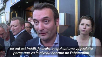 Florian Philippot échoue dans la 6e circonscription de Moselle