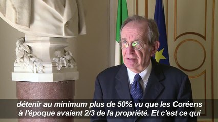STX France: l'Italie réclame toujours la majorité absolue