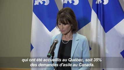 Québec face à l'afflux d'Haïtiens fuyant les Etats-Unis