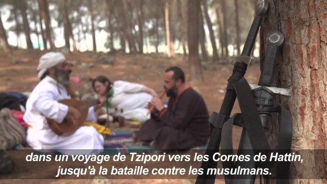 Reconstitution en Israël de la bataille de Hattin