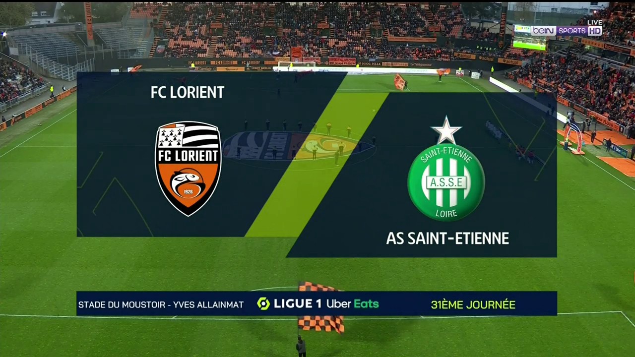 HL - Lorient - Saint-Etienne - Ligue 1