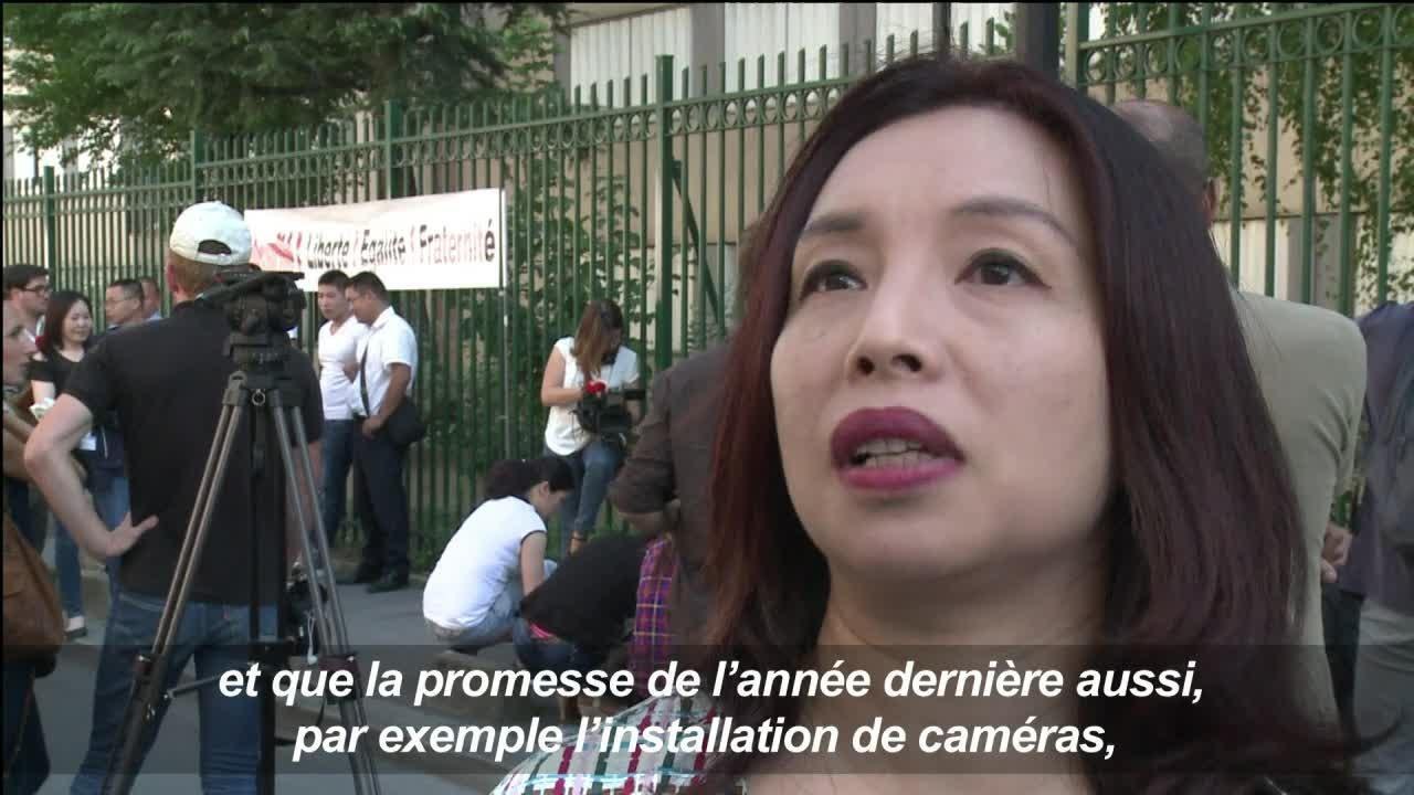 Aubervilliers: rassemblement à la mémoire de Chaolin Zhang