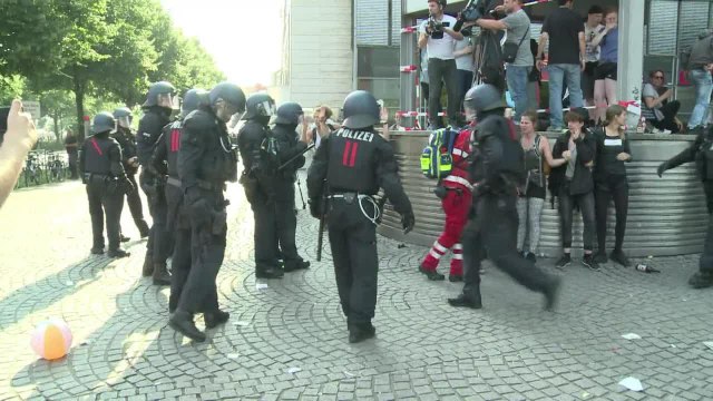 Hambourg: violents affrontements en marge du G20