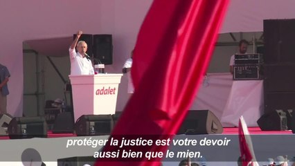 Turquie: fin de la "marche pour la justice" et meeting géant