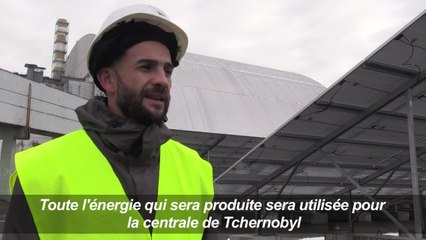 L'Ukraine construit sa première centrale solaire à Tchernobyl