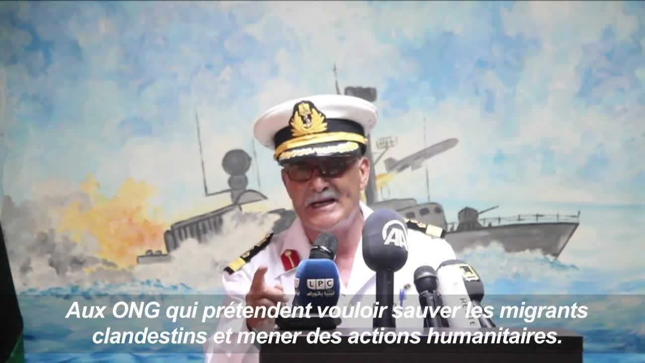 Secours aux migrants: la Libye interdit "tout navire étranger"