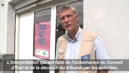 Calais: l'installation des sanitaires pour les migrants a débuté