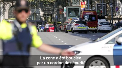 Barcelone: périmètre de sécurité autour de Las Ramblas