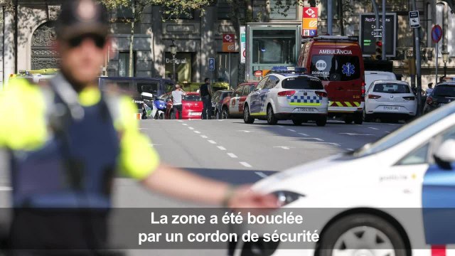 Barcelone: périmètre de sécurité autour de Las Ramblas