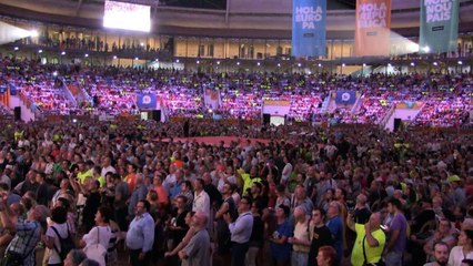 En Catalogne, les séparatistes lancent la campagne du "oui"