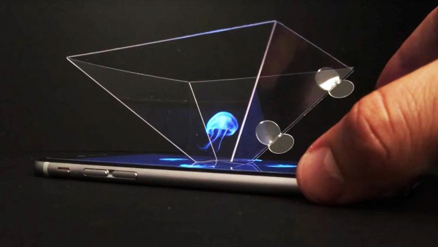 Transformez votre smartphone en projecteur d’hologrammes