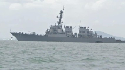 Singapour/Collision: 10 marins d'un destroyer américain disparus