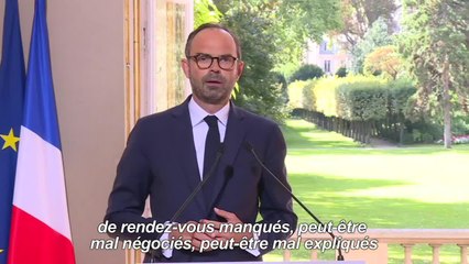Ordonnances: "rattraper les années perdues" (Philippe)