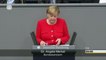 Merkel fait le bilan de son mandat au Bundestag