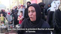 Deir Ezzor: le croissant rouge achemine de l'aide humanitaire