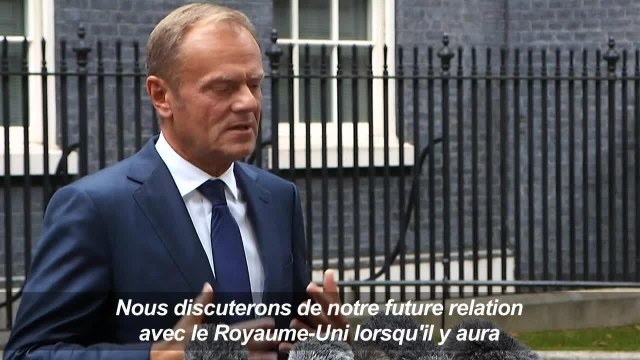 Brexit: pas de progrès suffisants dans les négociations (Tusk)
