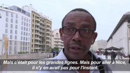 Marseille: la vie reprend à la gare Saint-Charles